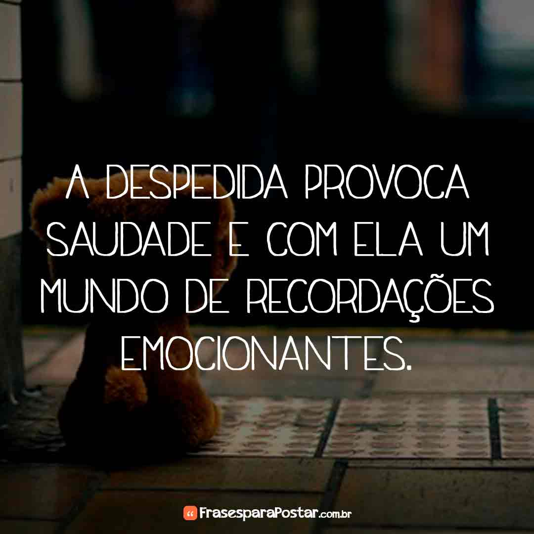 Frases de Saudade
