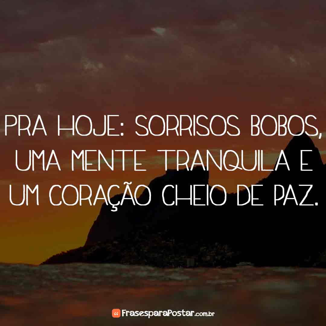 Frases de Bom Dia