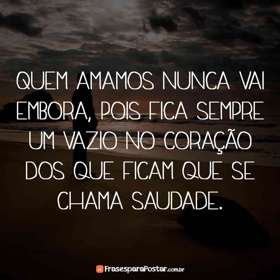 Frases de Saudade