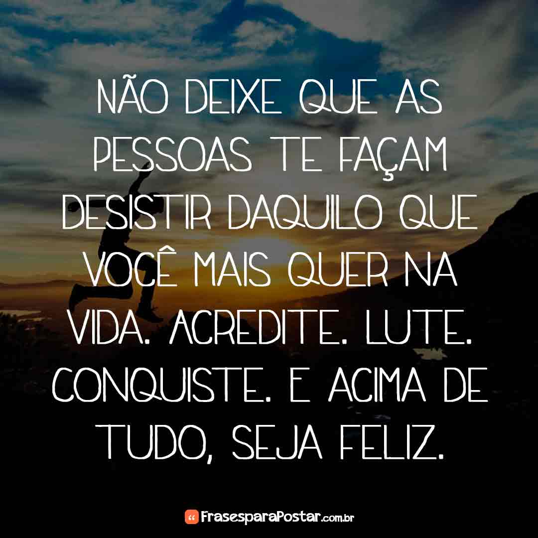 Frases de Motivação