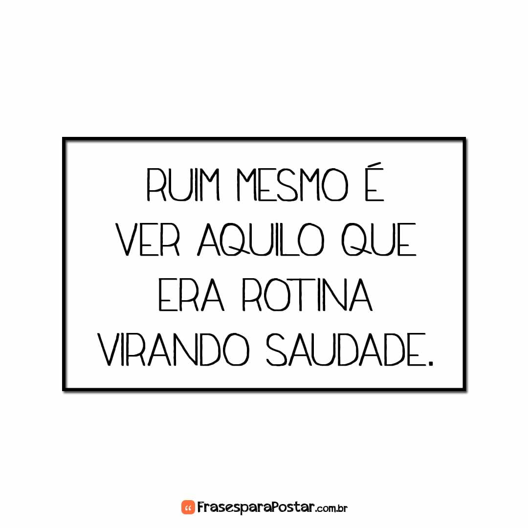 Frases de Saudade