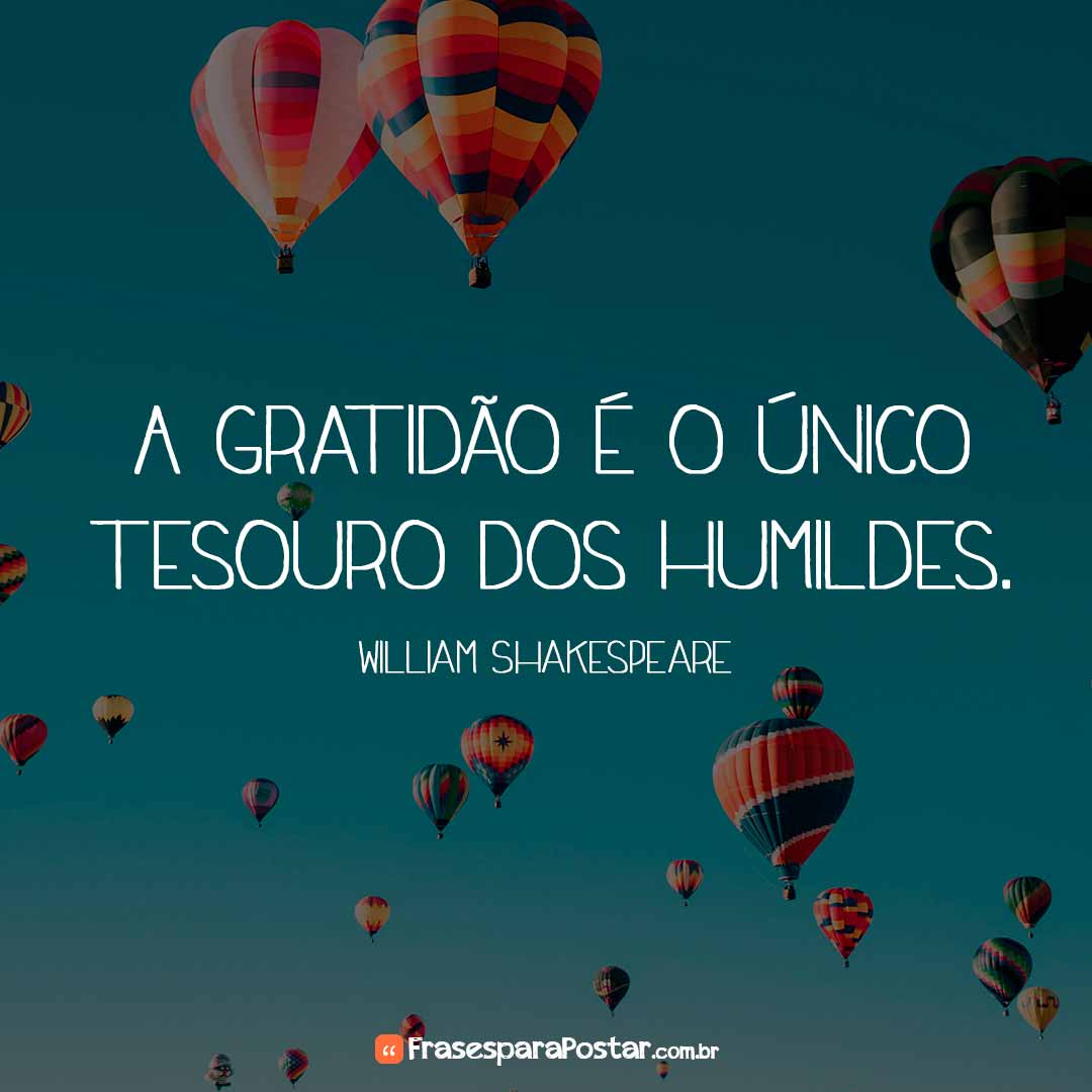 Frases de Gratidão