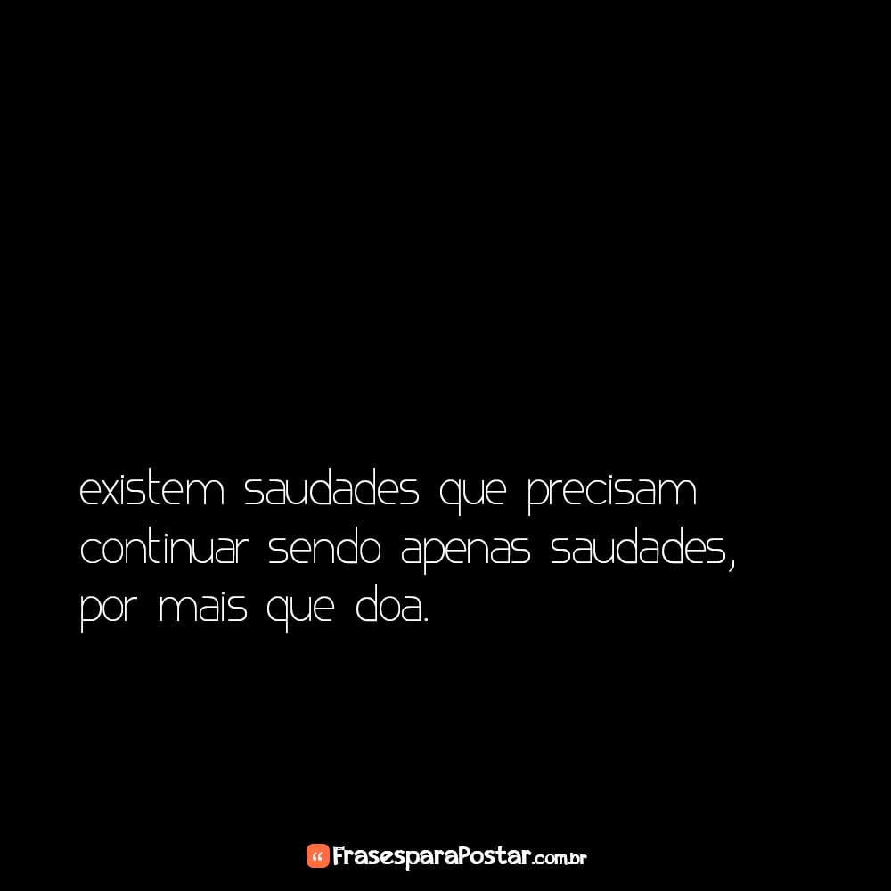 Frases de Saudade