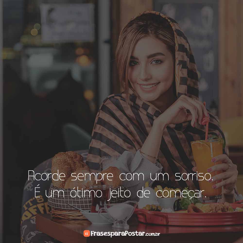 Frases de Bom Dia