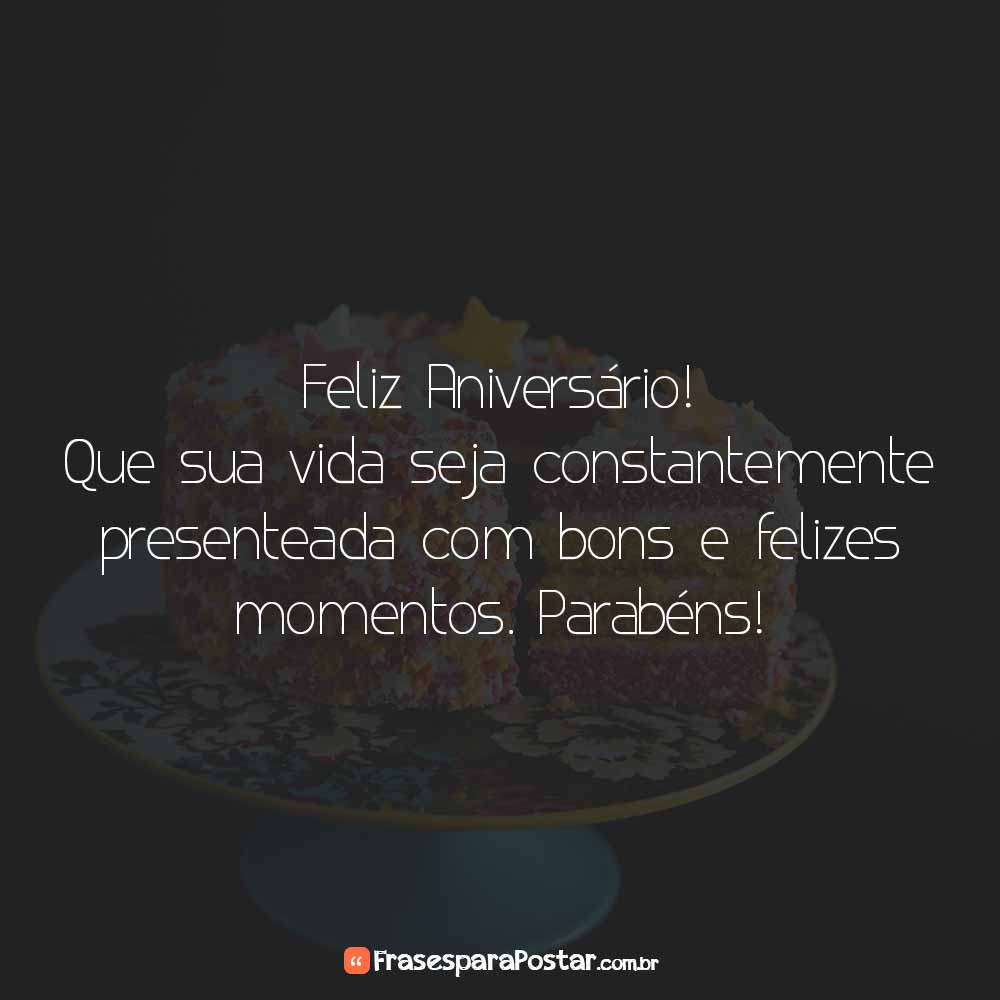 Feliz Aniversário!