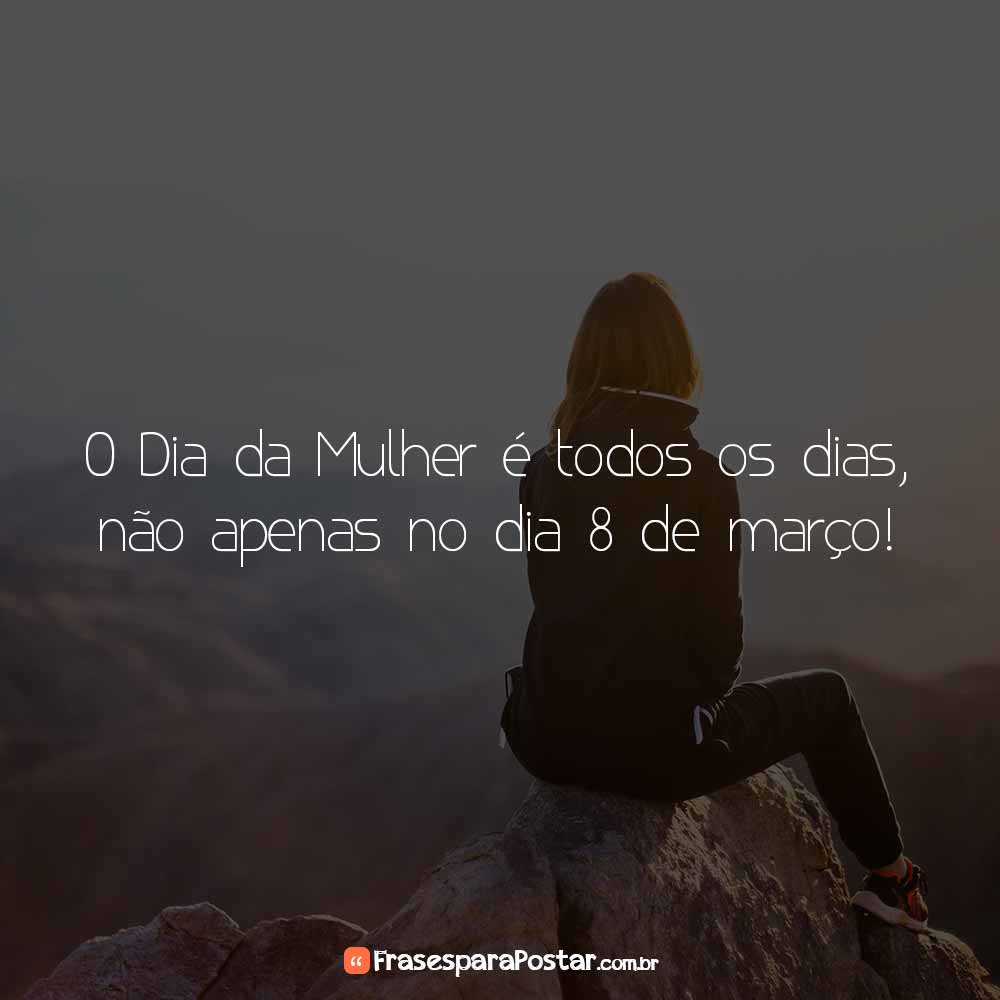 Frases de Dia da Mulher