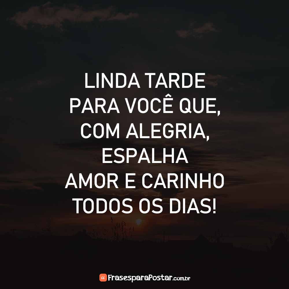 Tarde Linda