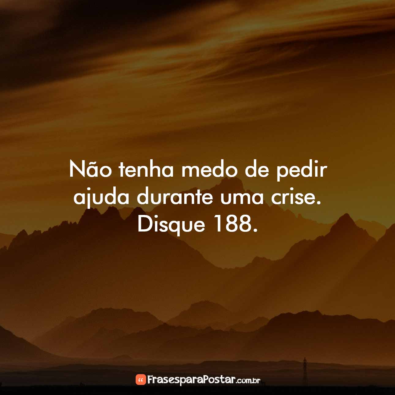 Setembro Amarelo Frases