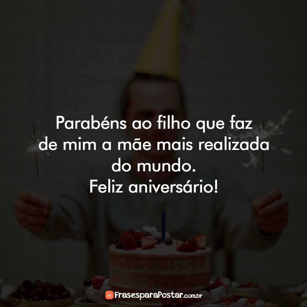Parabéns meu FIlho