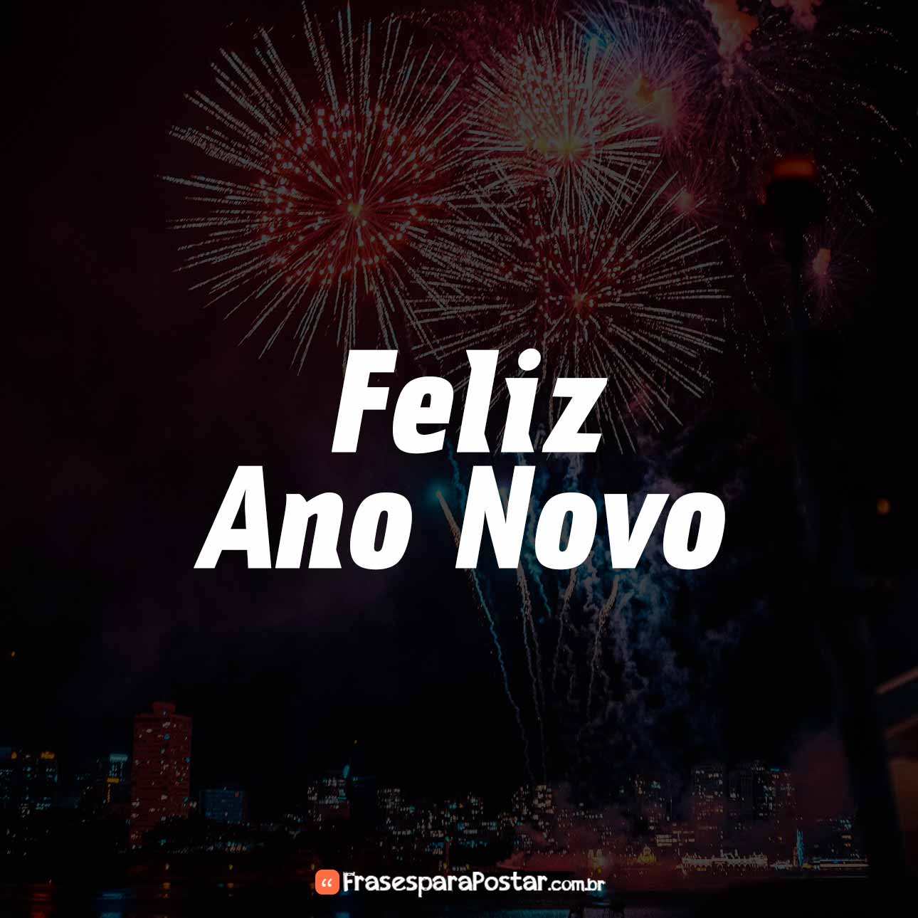 Feliz Ano Novo.