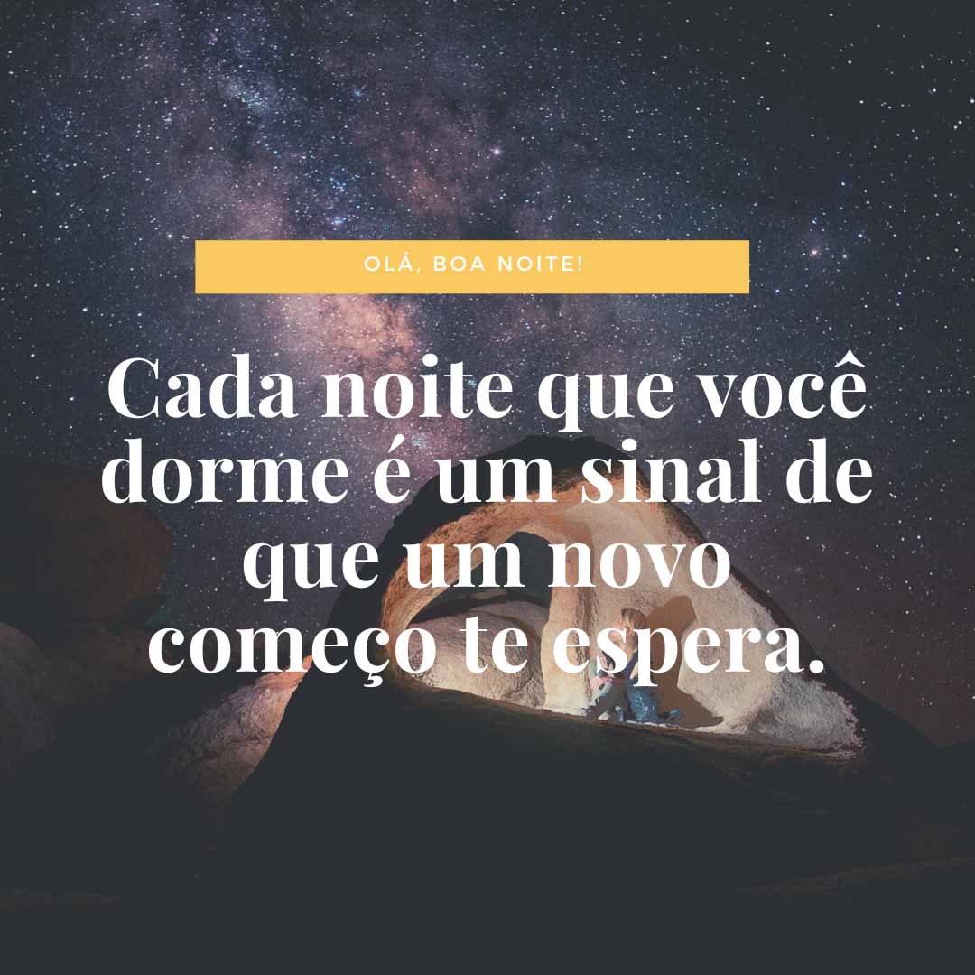 Cada noite que você dorme
