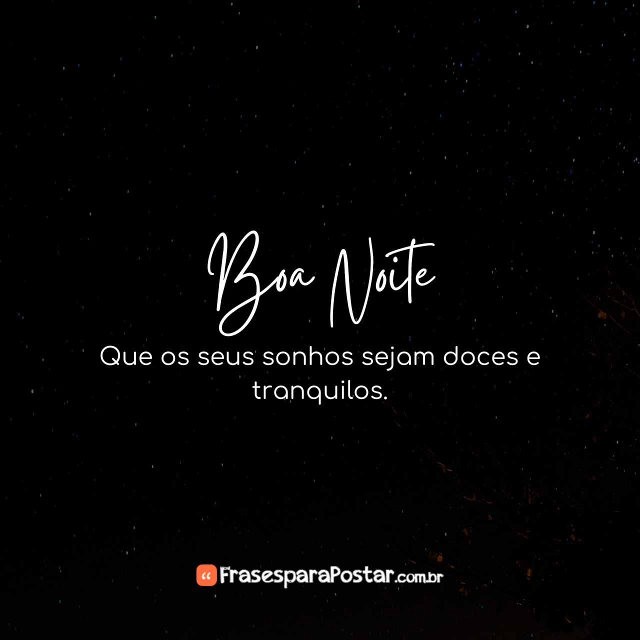 Frases de Boa Noite