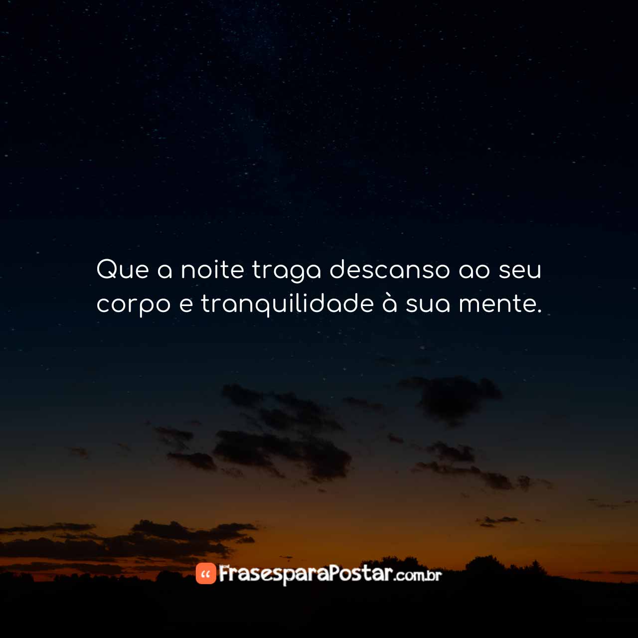 Frases de Boa Noite
