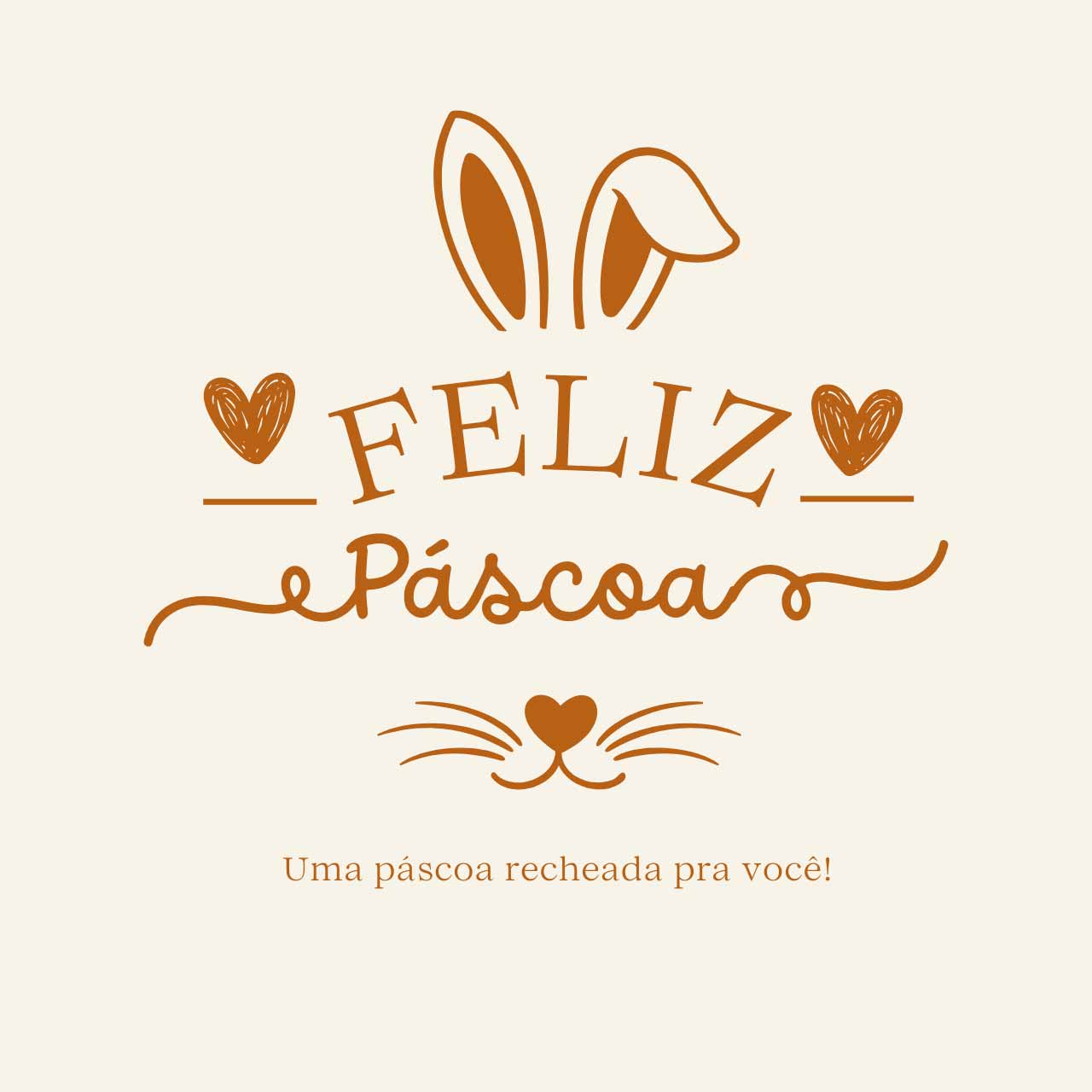 Uma páscoa recheada pra você!