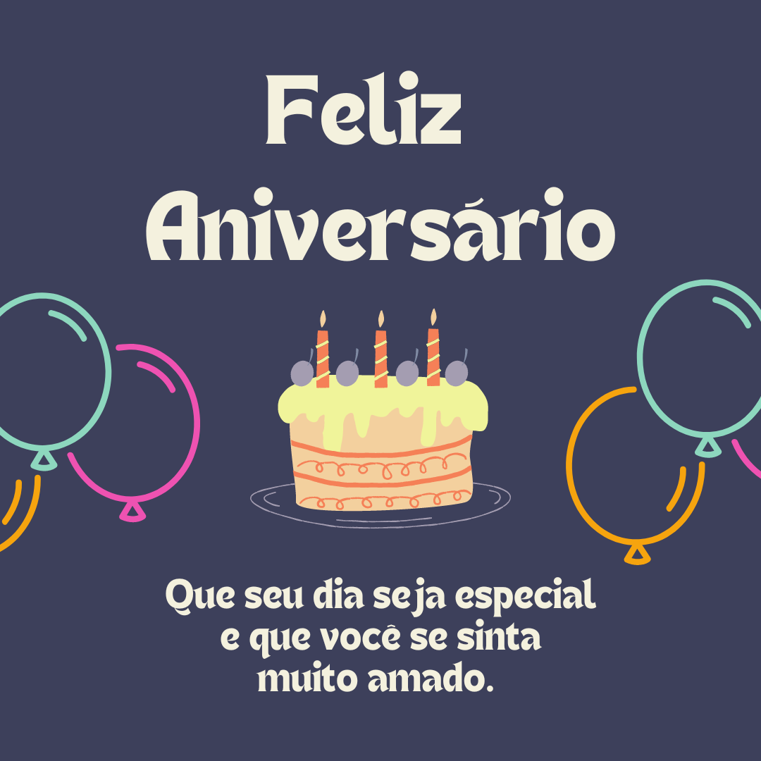 Mensagem de Aniversário