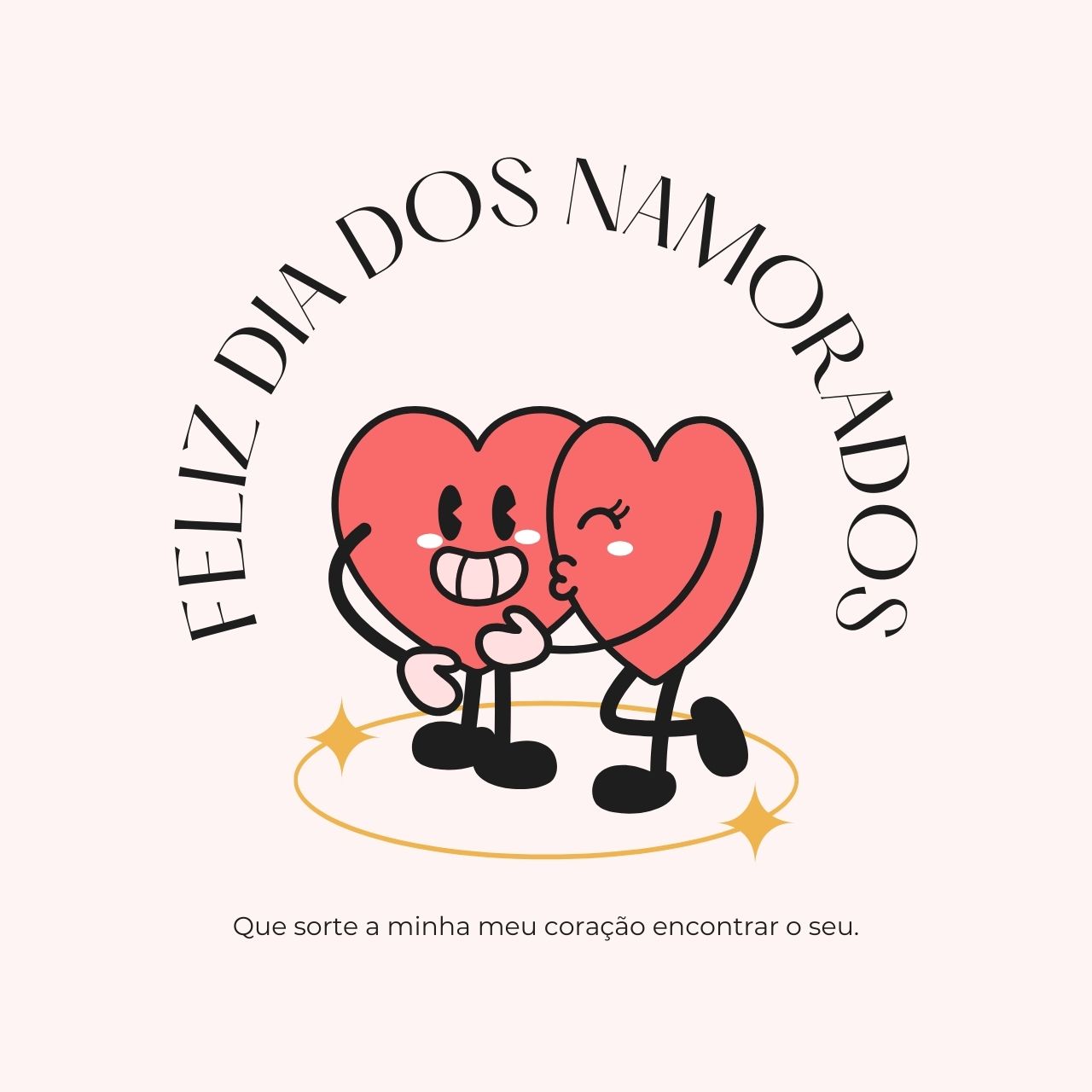 Feliz dia dos namorados