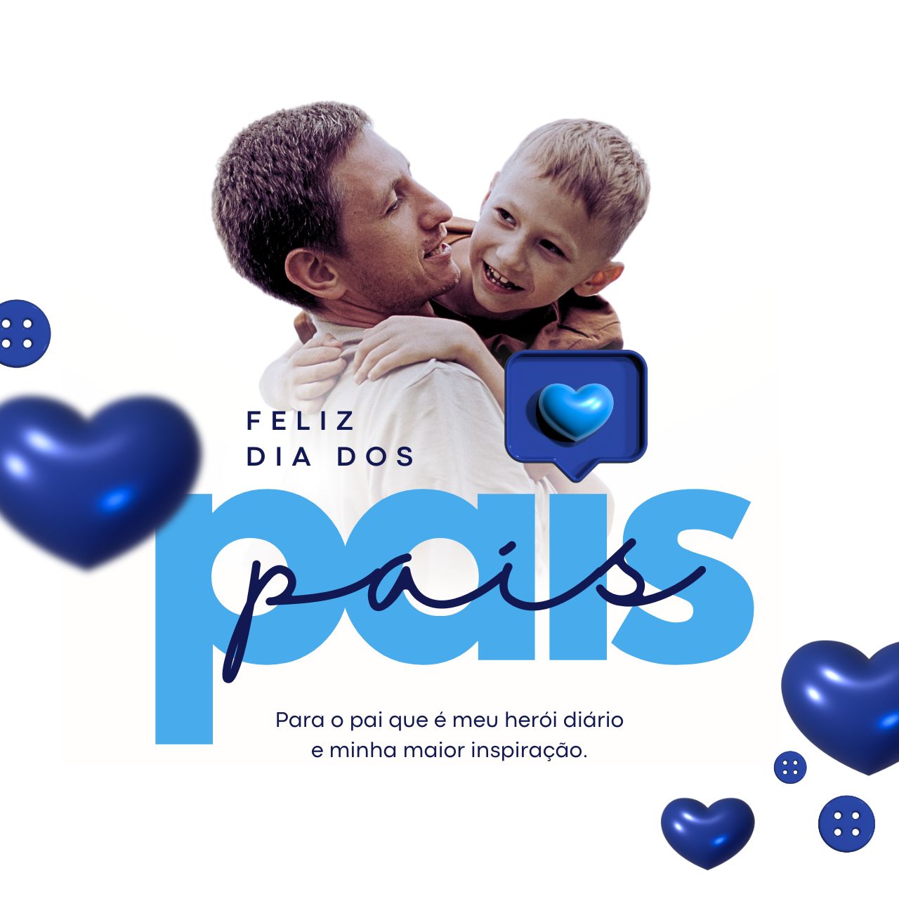 Para o pai que é meu herói diário
