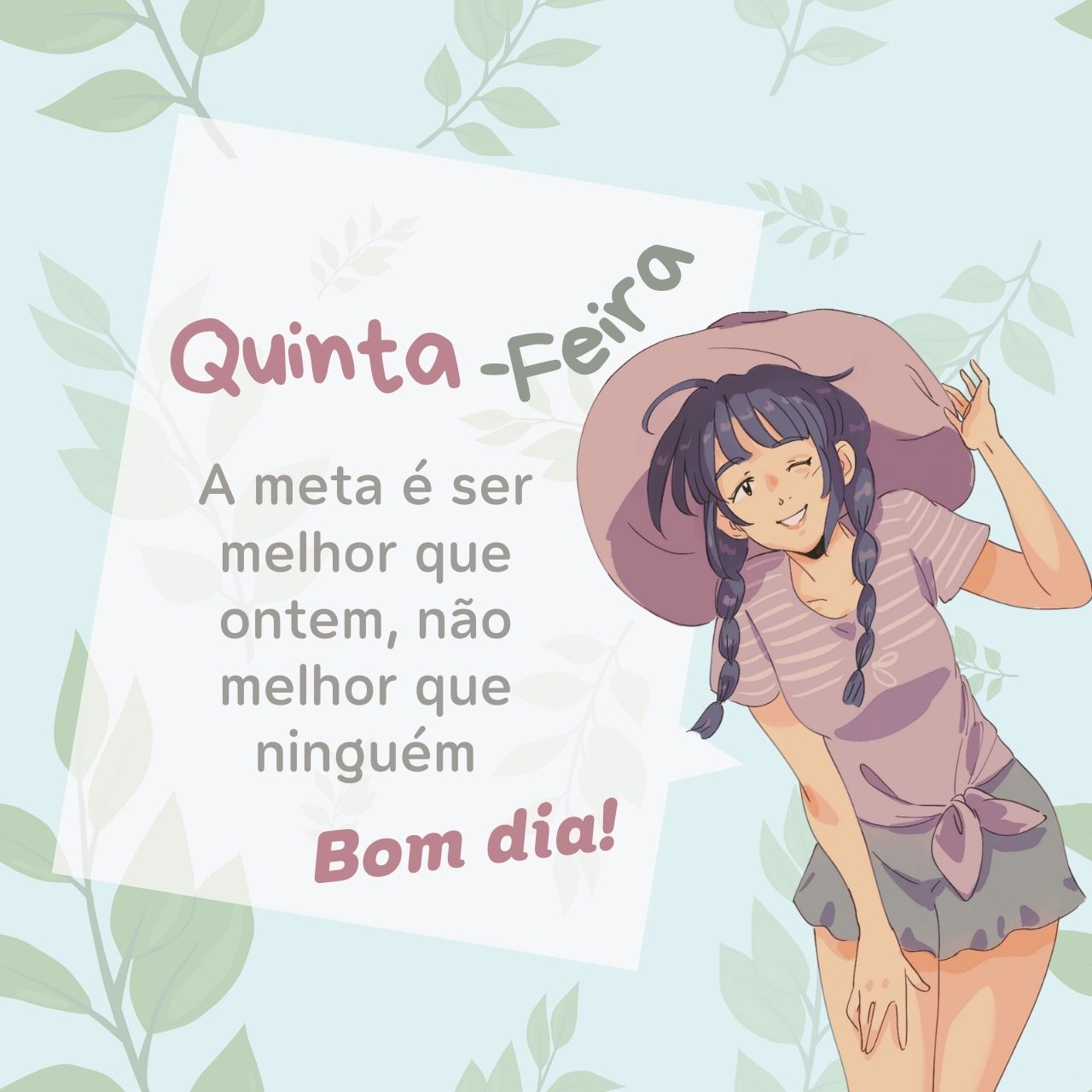 Bom Dia, Quinta-Feira