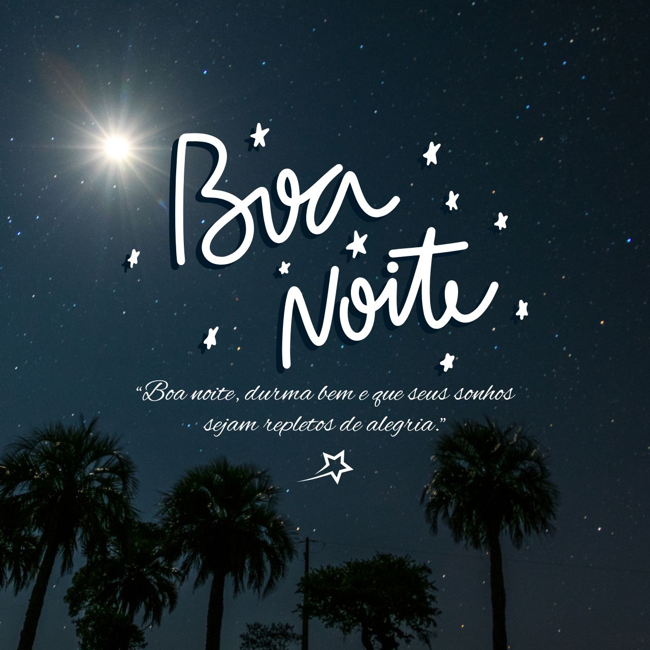 Boa noite, durma bem
