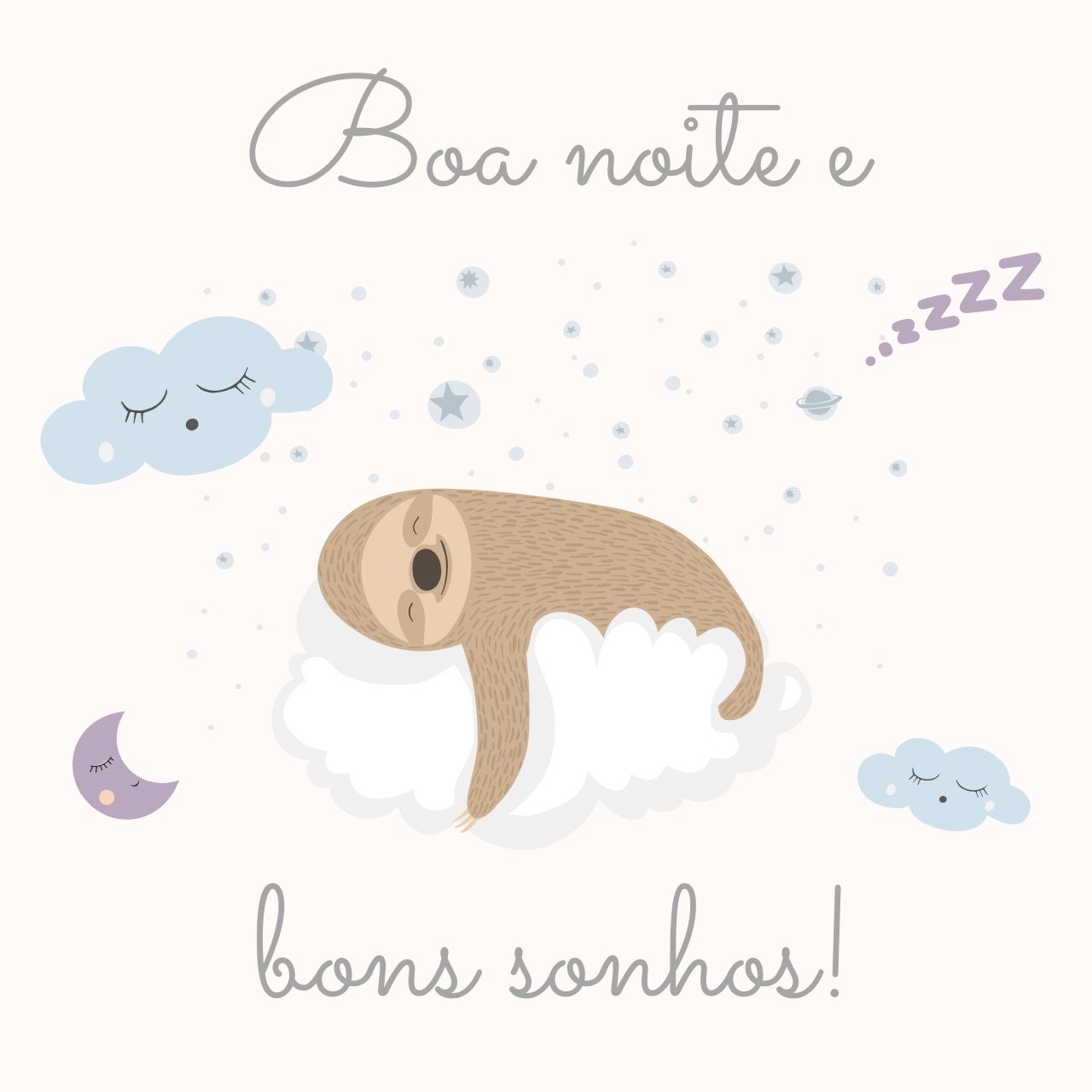 Boa noite e bons sonhos!