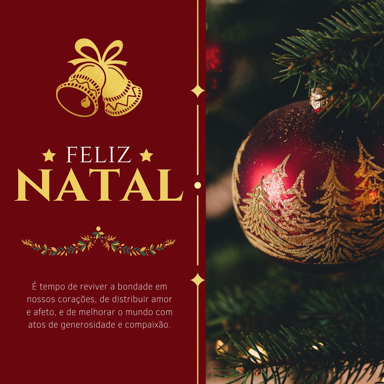 Mensagem de Feliz Natal!
