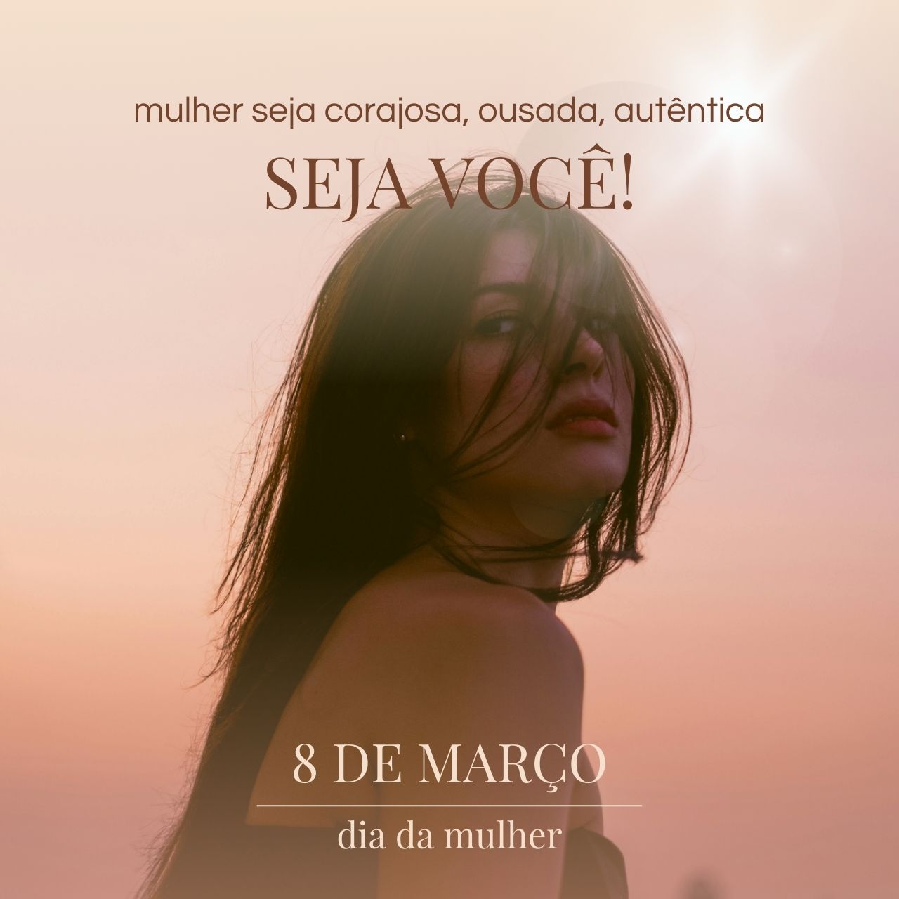 Feliz dia da Mulher